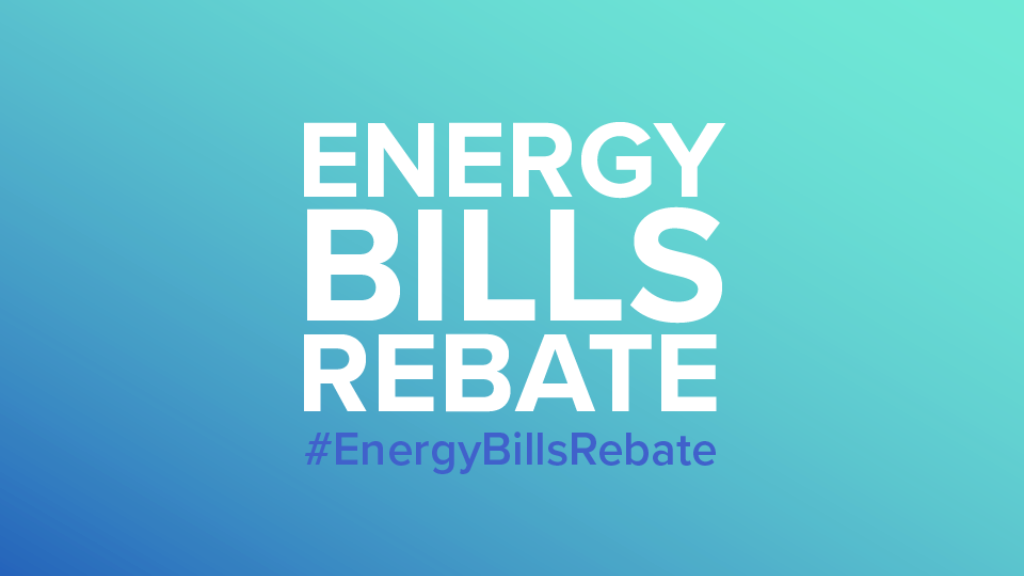 Energy Bills Rebate graphic