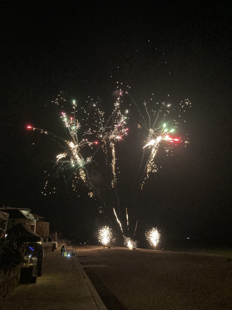 Fireworks.
