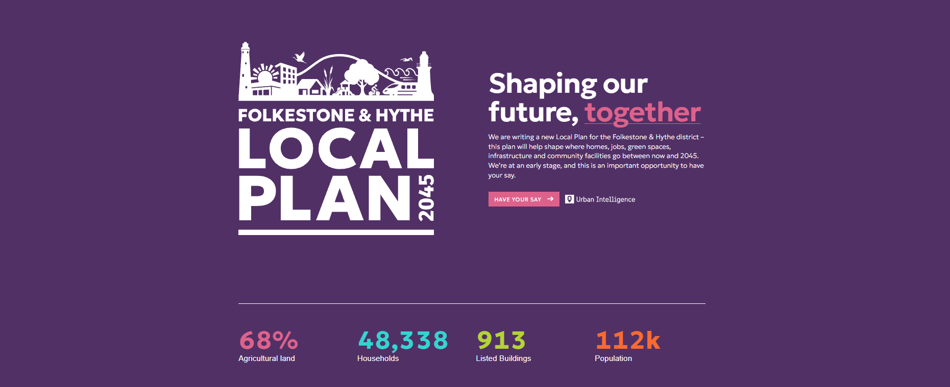 Folkestone & Hythe Local Plan graphic