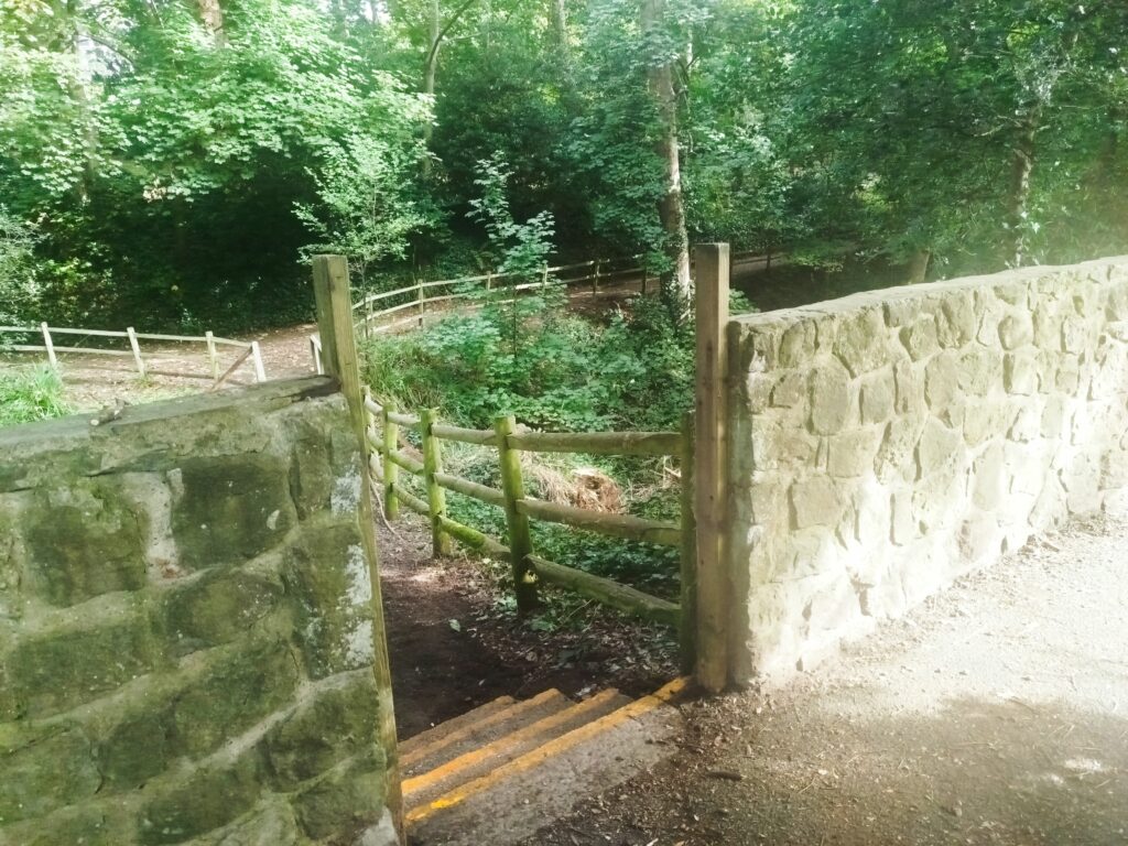 Enbrook Park West entrance
