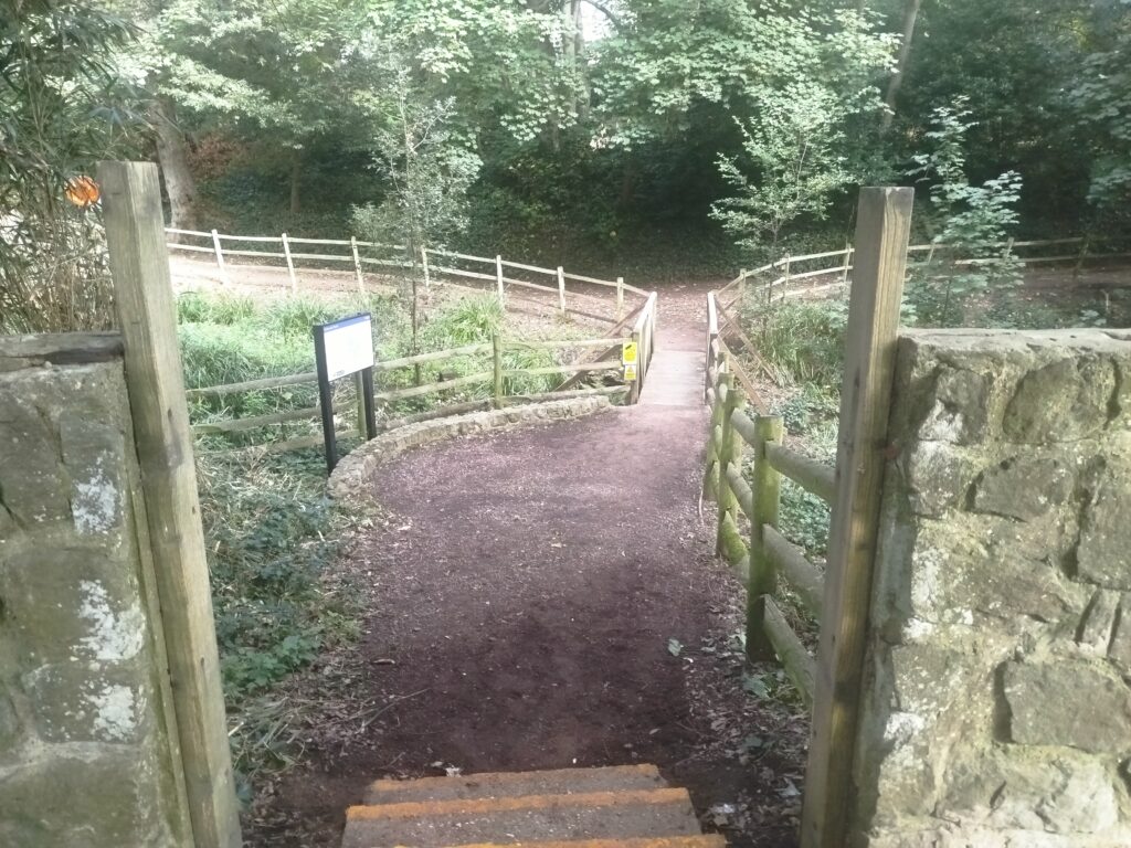 Enbrook Park West entrance