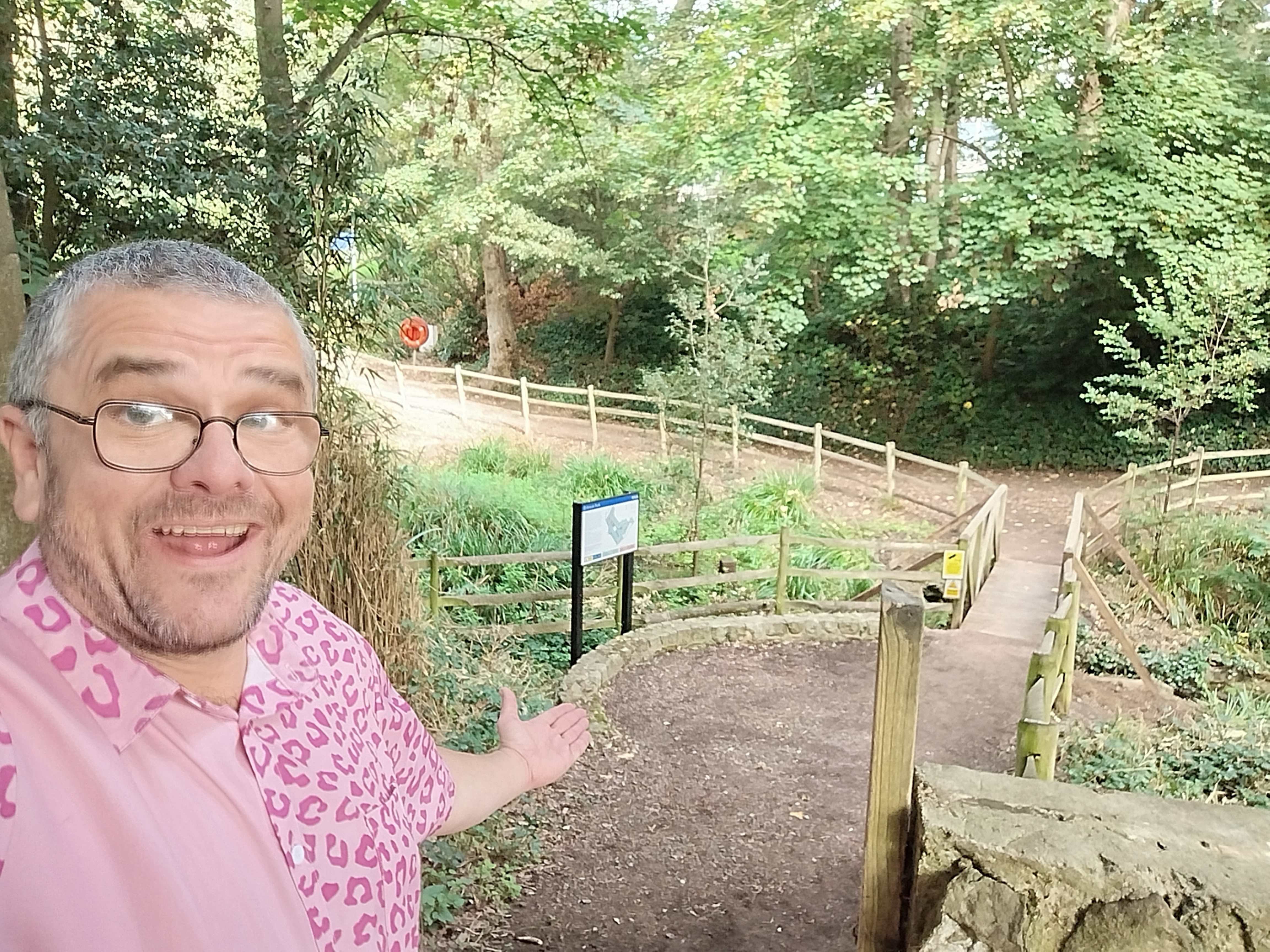 Enbrook Park West entrance